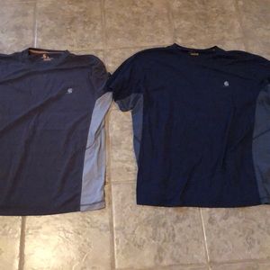 Two men’s carhartt t shirt